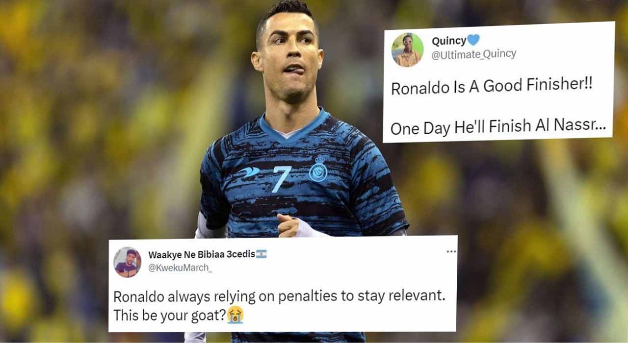 Cristiano Ronaldo against Al Fateh