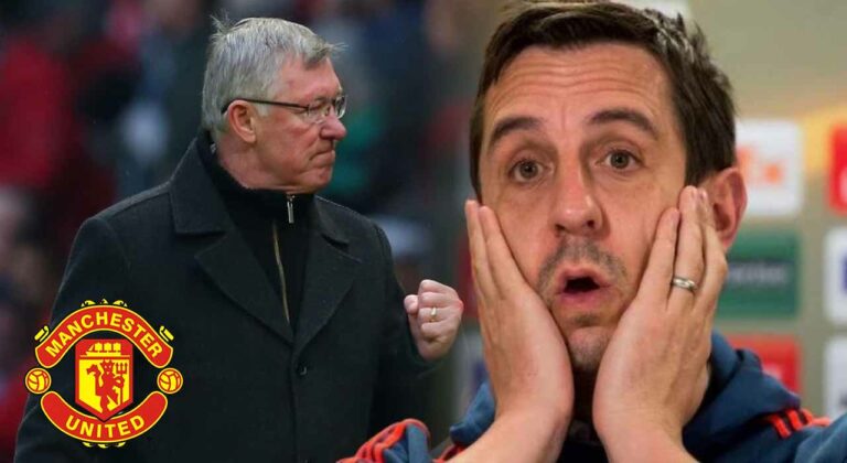 Former Manchester United player reveals incident that led to Sir Alex giving Gary Neville the hairdryer