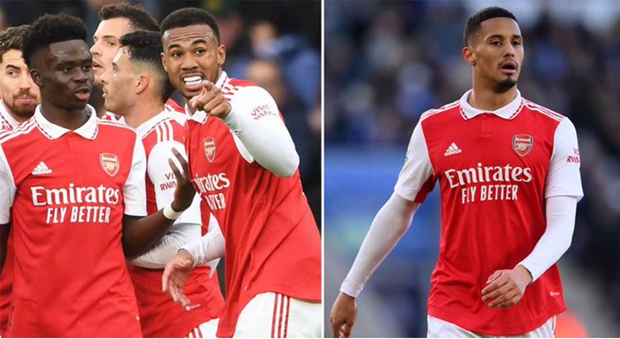 Journalist reveals on pitch disagreement between angry AFC duo - Gabriel Magalhaes and William Saliba
