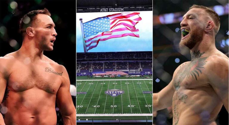 Michael Chandler and Conor McGregor might face off at the NFL Dallas Cowboys Stadium