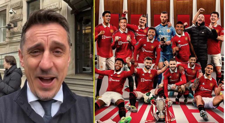 Reports – Gary Neville sends warning to Arsenal and Manchester City after Manchester United’s Carabao Cup win