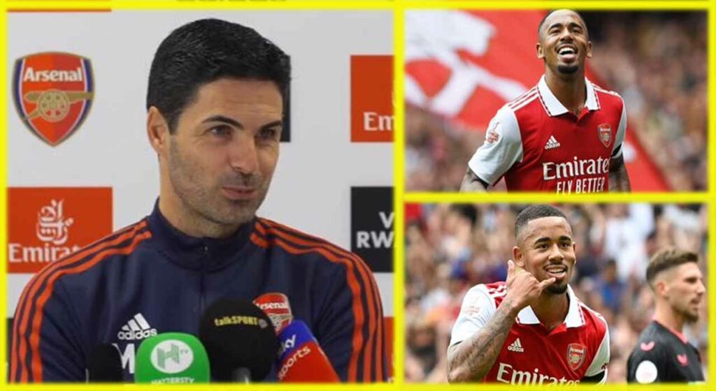 Reports - Mikel Arteta may have foreshadowed the Arsenal star to be replaced by Gabriel Jesus after injury