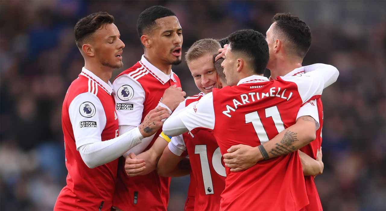 Two Arsenal players stunned by Gabriel Martinelli against Leicester City