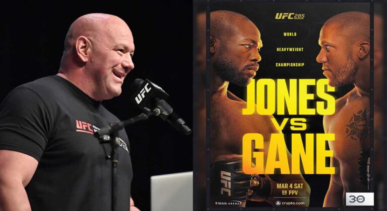 UFC 285: Jon Jones vs. Ciryl Gane title fight will have a backup fighter, reveals Dana White