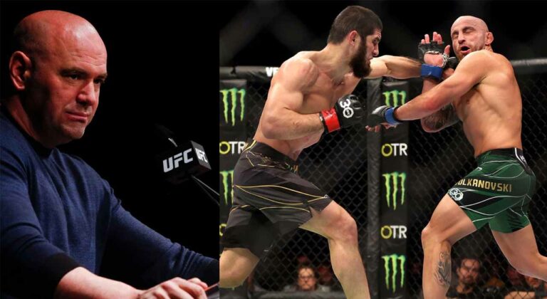 UFC president Dana White is not in favor of pitting the two champions against each other anytime soon – Islam Makhachev vs. Alex Volkanovski
