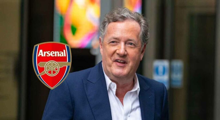 Broadcaster and Arsenal fan Piers Morgan names surprise Arsenal player as his ‘Player of the Season’ following ‘insane’ performance in 4-0 win over Everton
