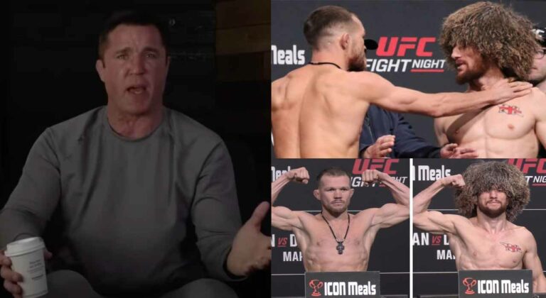 Chael Sonnen suggests that Petr Yan’s attack on Merab Dvalishvili was a deliberate chop to the throat