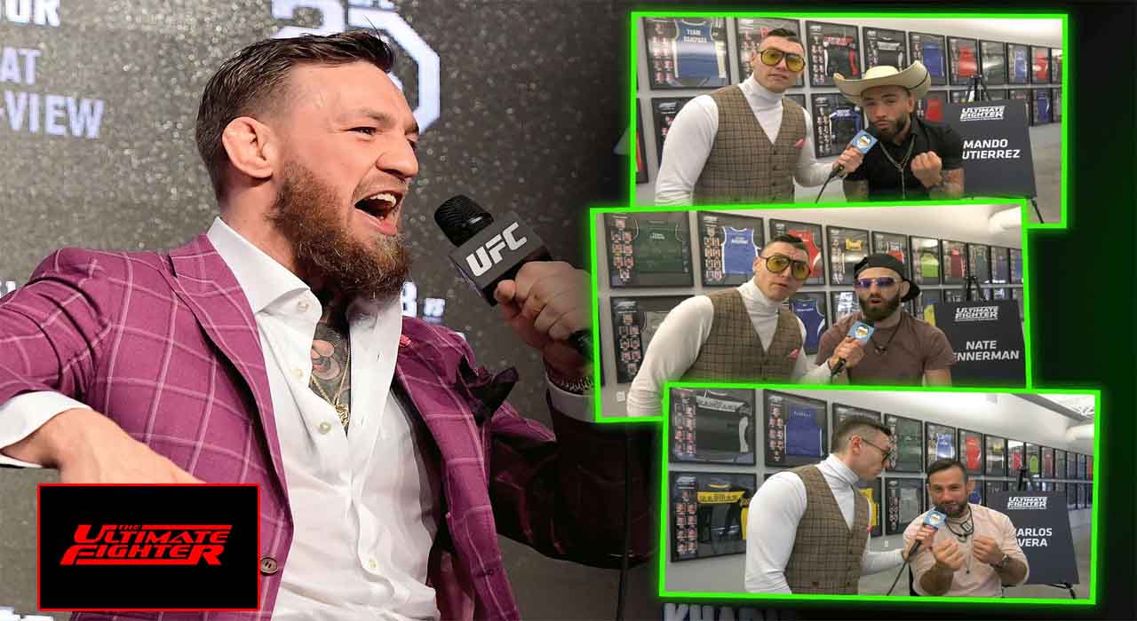 Check out how TUF 31 contestants do their best Conor McGregor impressions