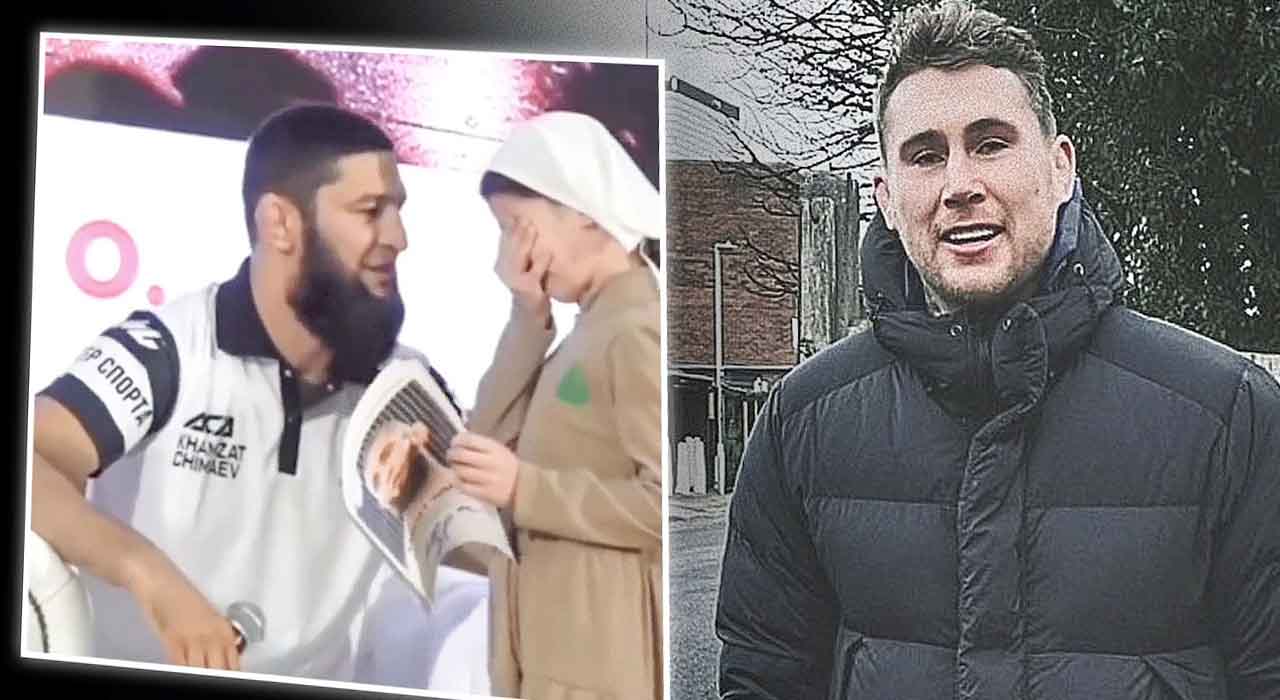 Darren Till reacted to Khamzat Chimaev showing his soft side during one of the Swede's recent interactions with a group of children