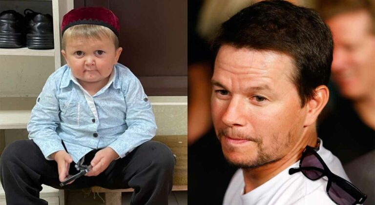 Fans react to Hasbulla refraining from slapping Hollywood superstar Mark Wahlberg