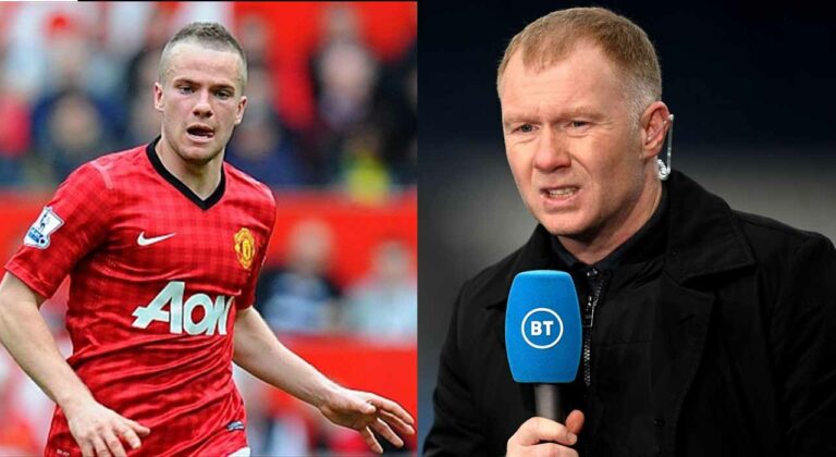 Tom Cleverly admitted that he was jealous of Manchester United legend Paul Scholes