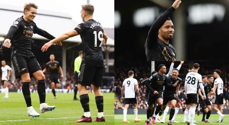 Happy Mikel Arteta praises Arsenal defence after win at Fulham