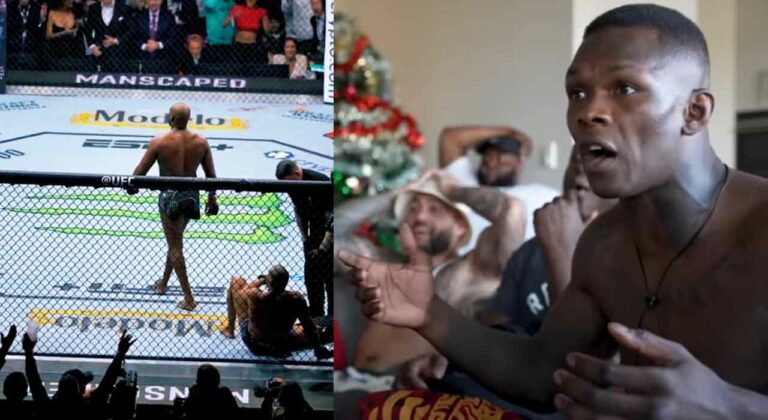 Israel Adesanya reacts to Jon Jones’ “Shocking” Title Win at UFC 285