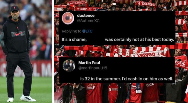 Liverpool fans rip into star’s ‘disgusting’ performance in 1-0 loss to Bournemouth