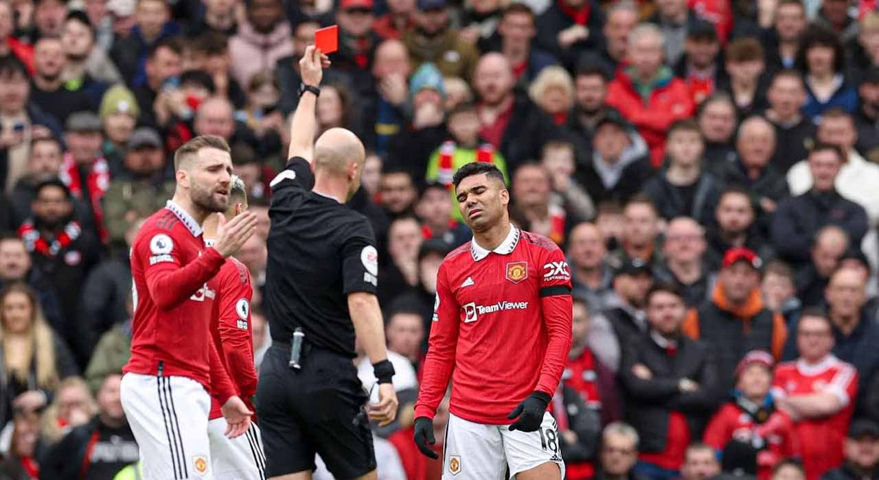 Manchester United make decision over midfielder Casemiro red card appeal
