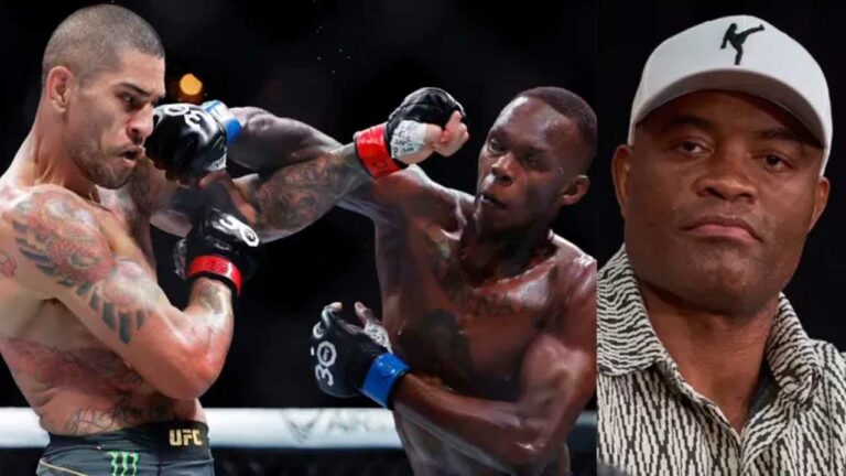 Anderson Silva shared his thoughts on Israel Adesanya regaining the gold earlier this month at UFC 287