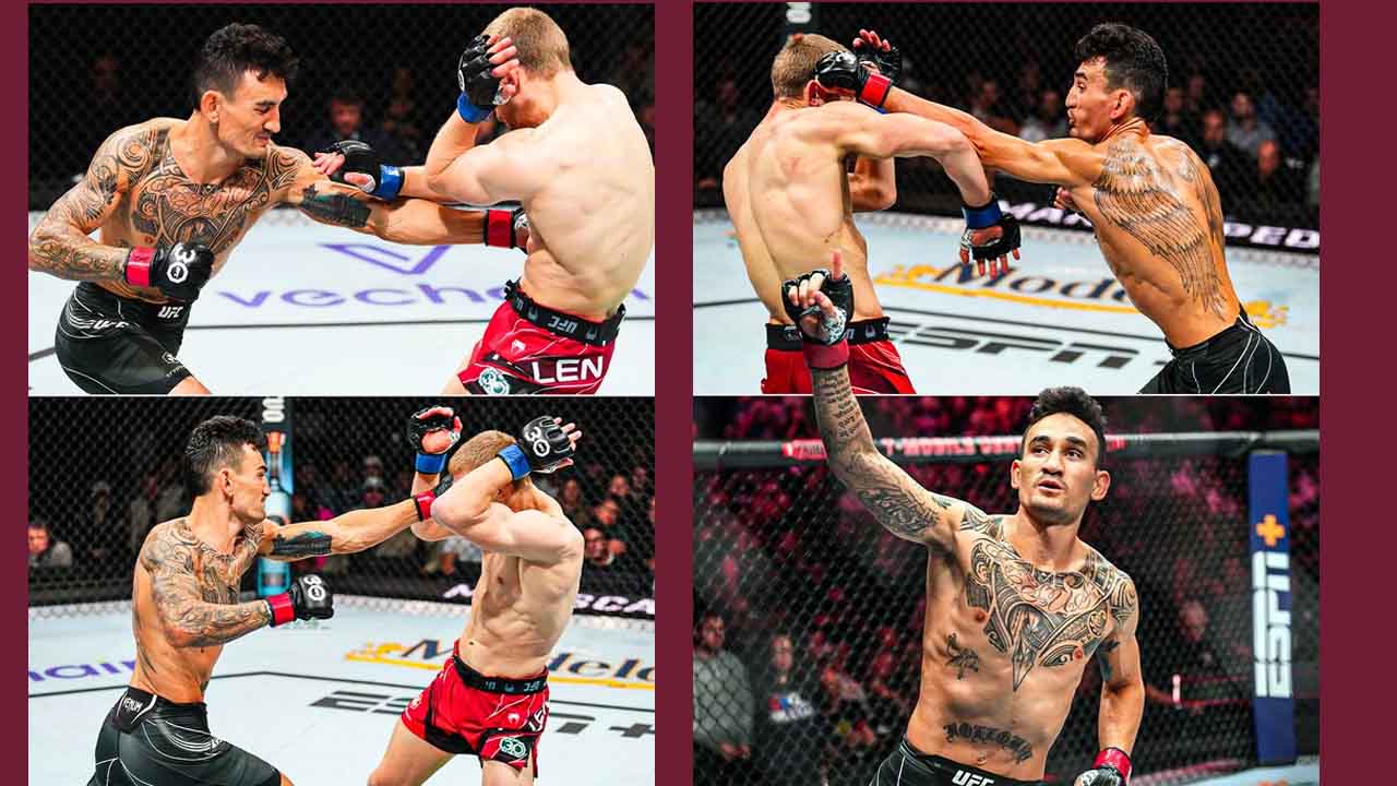 Check out how the pros reacted to Max Holloway vs. Arnold Allen