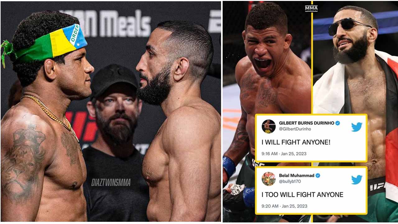 Gilbert Burns believes he will be able to finish Belal Muhammad at UFC 288