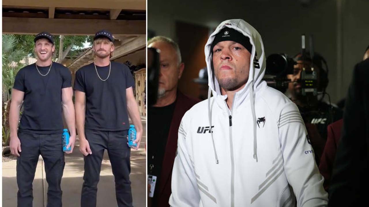 Is the Logan Paul-like man choked out by Nate Diaz an MMA fighter