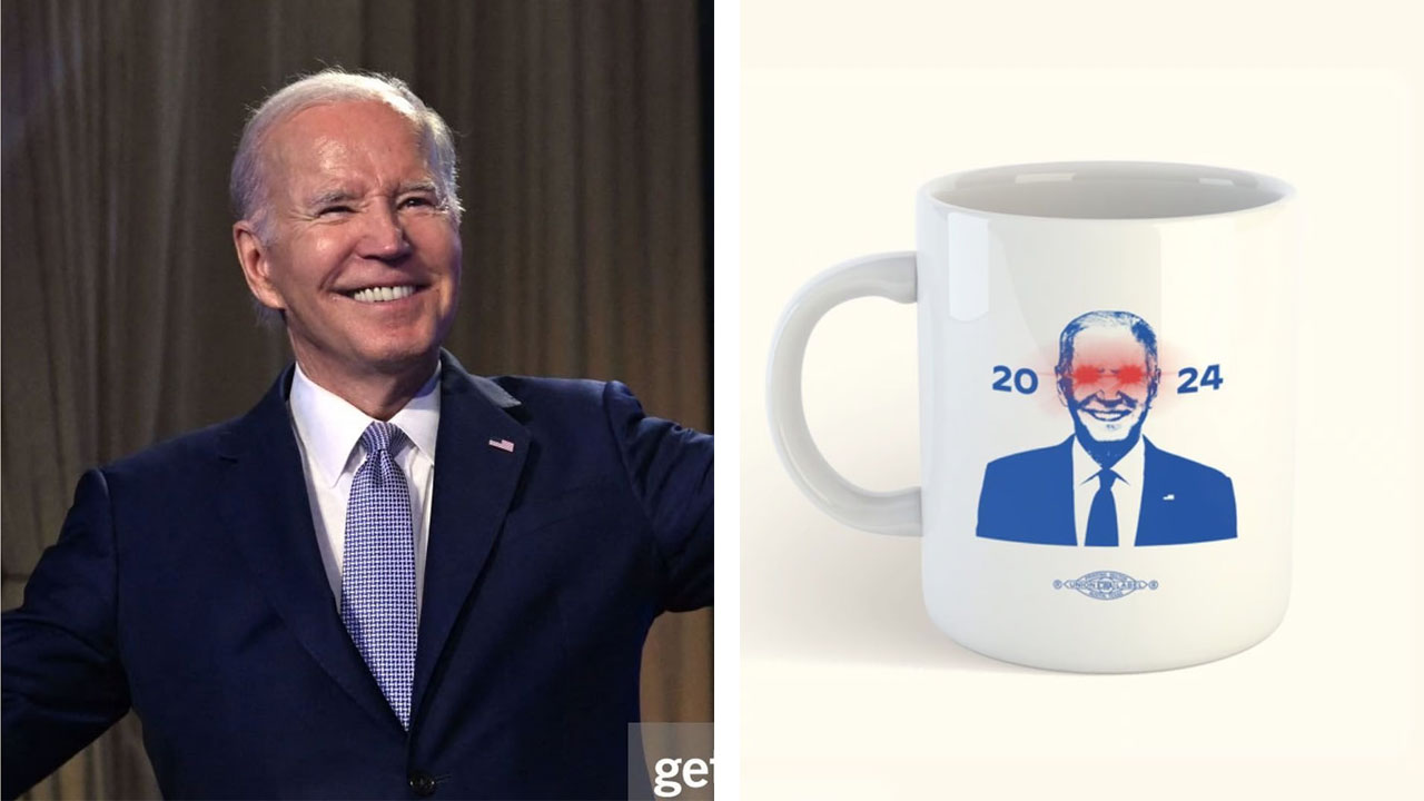 Joe Biden's Dark Brandon meme origin explained as re-election merch sends the internet into a frenzy