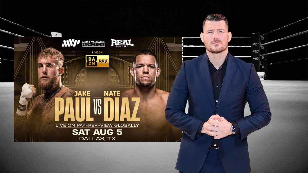 Michael Bisping weighed in on the fight Nate Diaz vs. Jake Paul