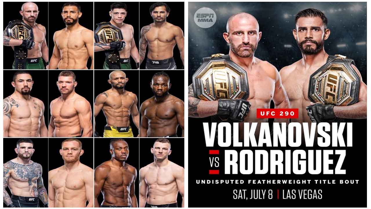 MMA fans ecstatic for UFC 290’s action-packed fight card