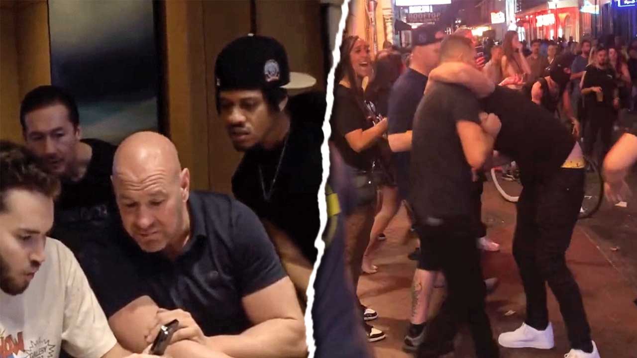 Nate Diaz's street fight video makes Dana White worry about Logan Paul