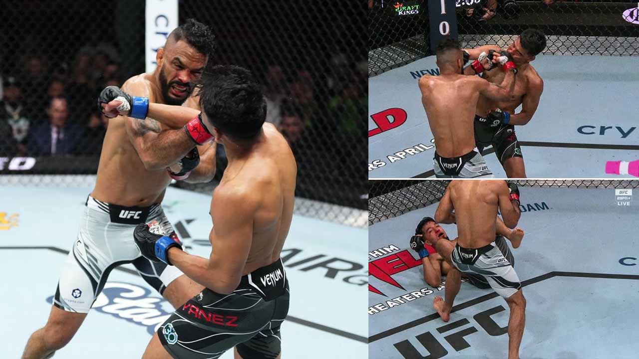 UFC 287 - Rob Font brutally puts out the light to Adrian Yanez in ROUND 1 (VIDEO)