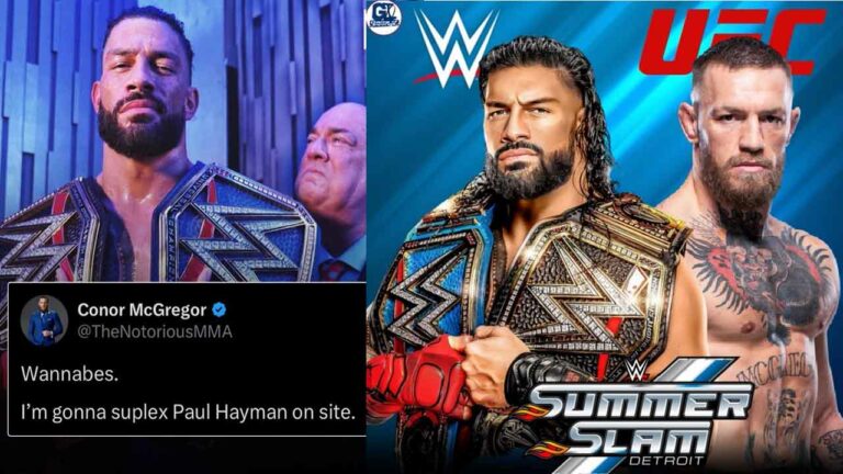 2-time WWE World Champion took a shot at Conor McGregor following his latest tweets about Roman Reigns