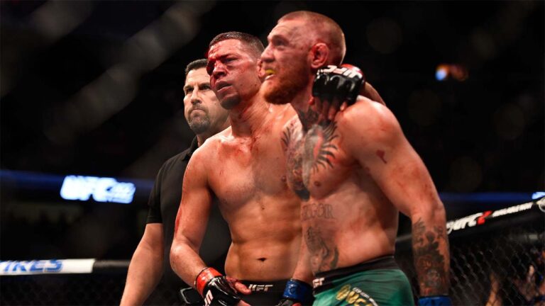 Conor McGregor has sent respect to his former rival and “real warrior” Nate Diaz