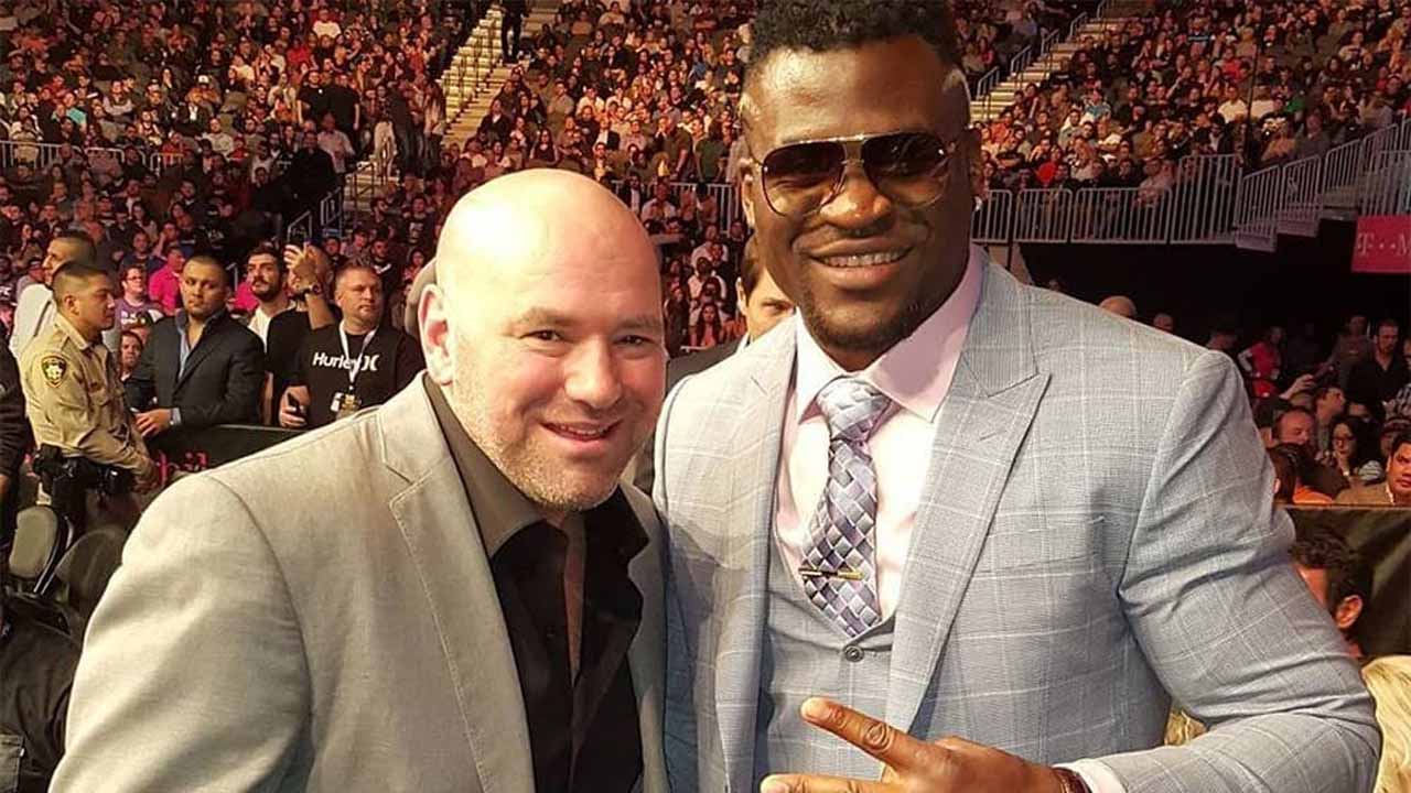 Dana White had publicly reacted for the first time to news of Francis Ngannou signing with PFL