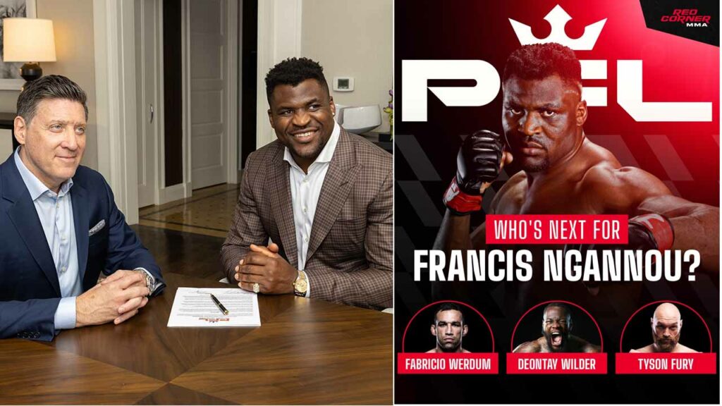 Francis Ngannou’s PFL contract revealed