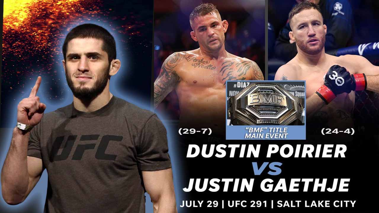 Islam Makhachev makes sarcastic remark in response to UFC booking Dustin Poirier vs Justin Gaethje 2 for the Vacant BMF Title