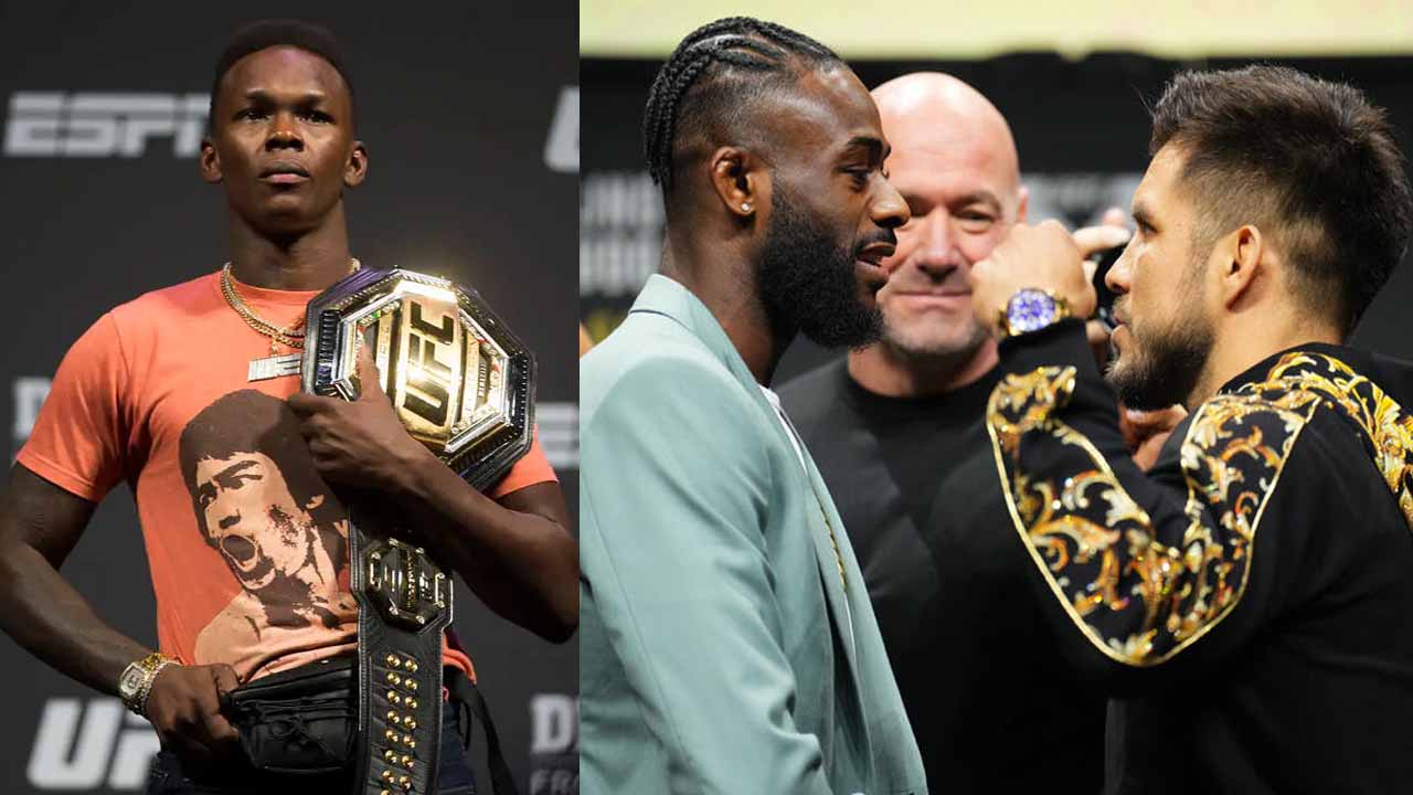 Israel Adesanya shared his picks between Aljamain Sterling and Henry Cejudo in the main event of UFC 288