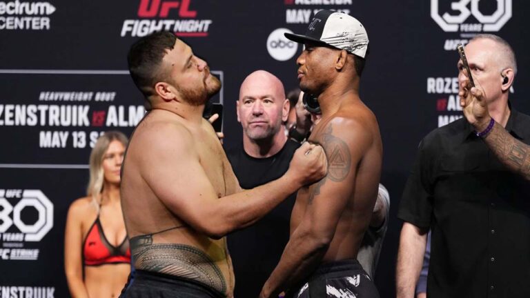 Jailton Almeida calls for Tai Tuivasa clash following UFC Charlotte win, eyes UFC heavyweight title fight in 2024