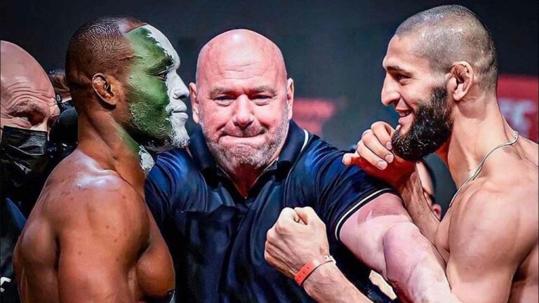 Khamzat Chimaev commented on Kamaru Usman’s recent speculation about a potential meeting in the octagon