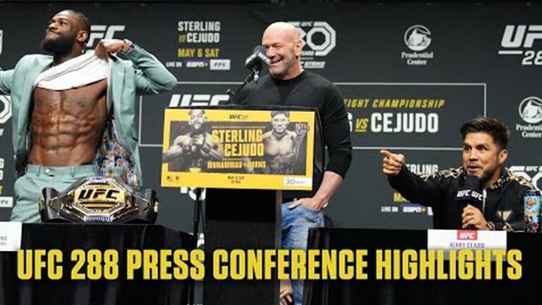UFC 288 press conference: Tempers flare at as Henry Cejudo and Aljamain Sterling exchange heated words