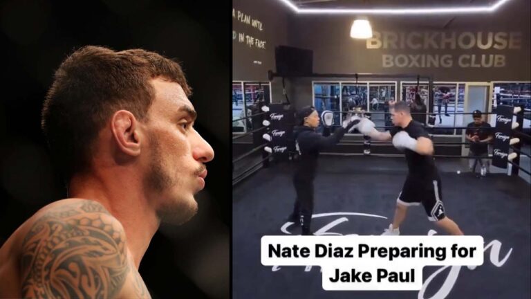 UFC lightweight veteran Renato Moicano unimpressed with Nate Diaz’s clip of hitting pads as Jake Paul fight nears
