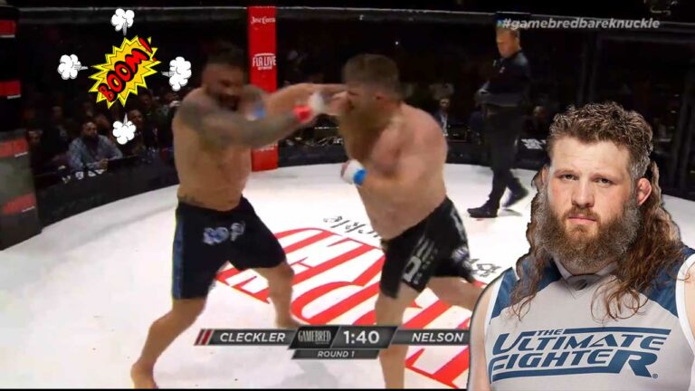 UFC veteran Roy Nelson crushes Dillon Cleckler with vintage KO sequence for Gamebred Bareknuckle MMA – it needs to be seen