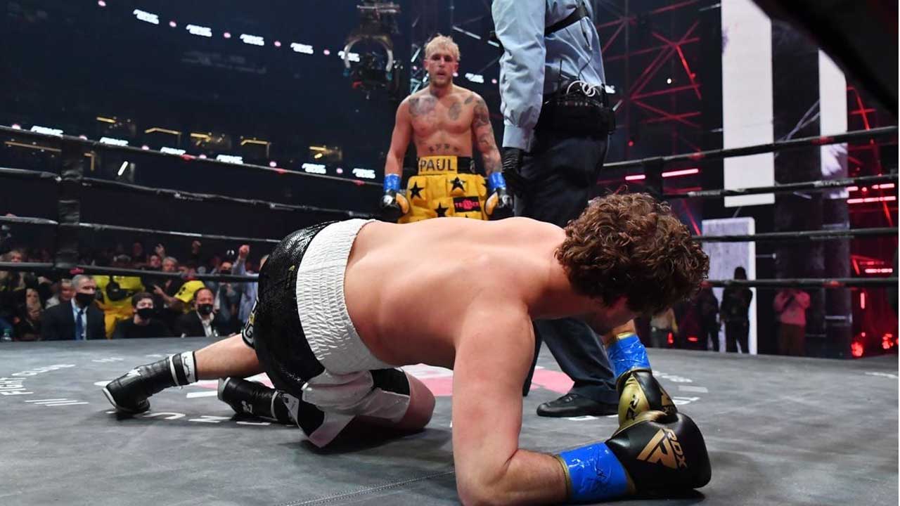 Check out how Jake Paul brutally trolls Ben Askren with a photo of his fist and Jorge Masvidal's knee following run in with 'Gamebred'