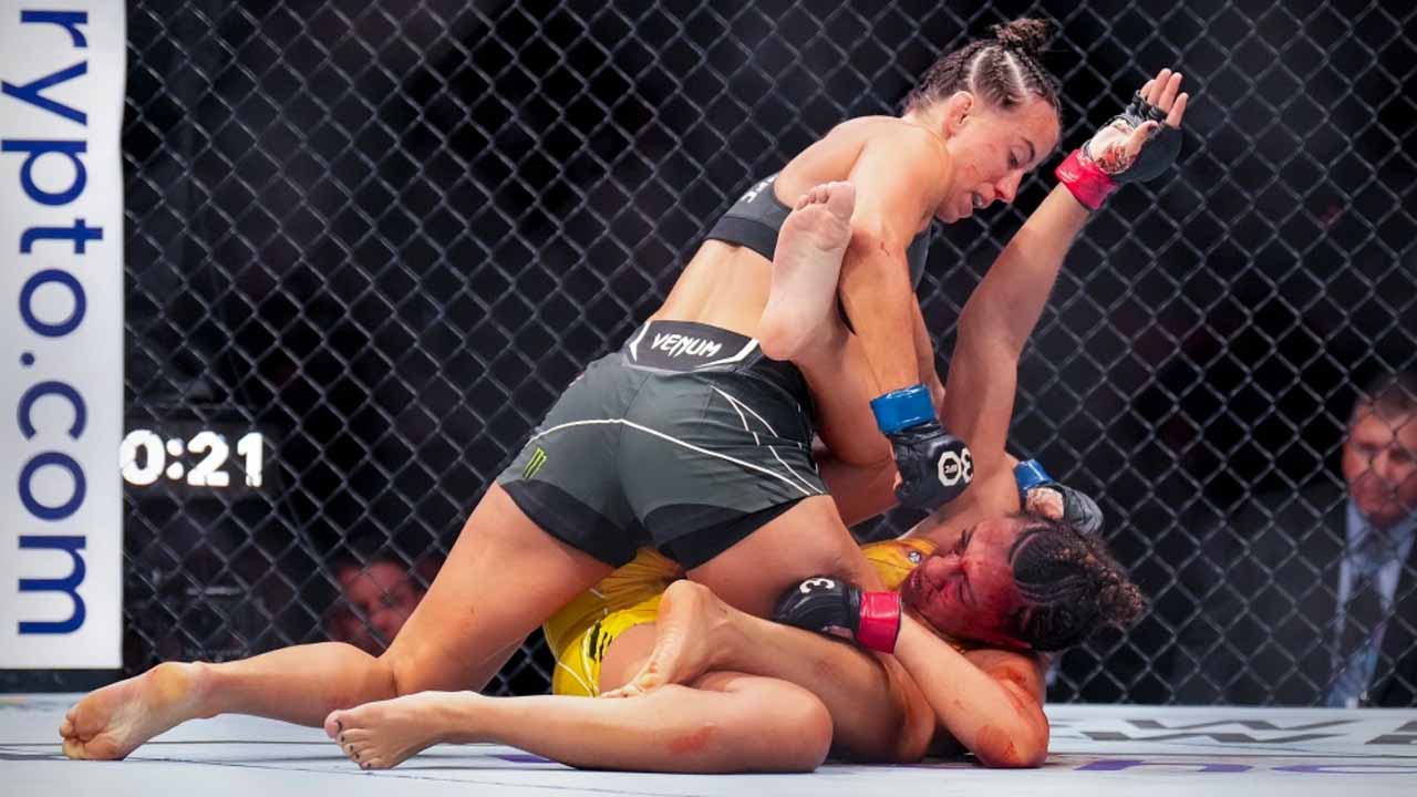 Check out how the pros reacted to ‘Maycee Barber vs. Amanda Ribas’ and their savage bloothbath