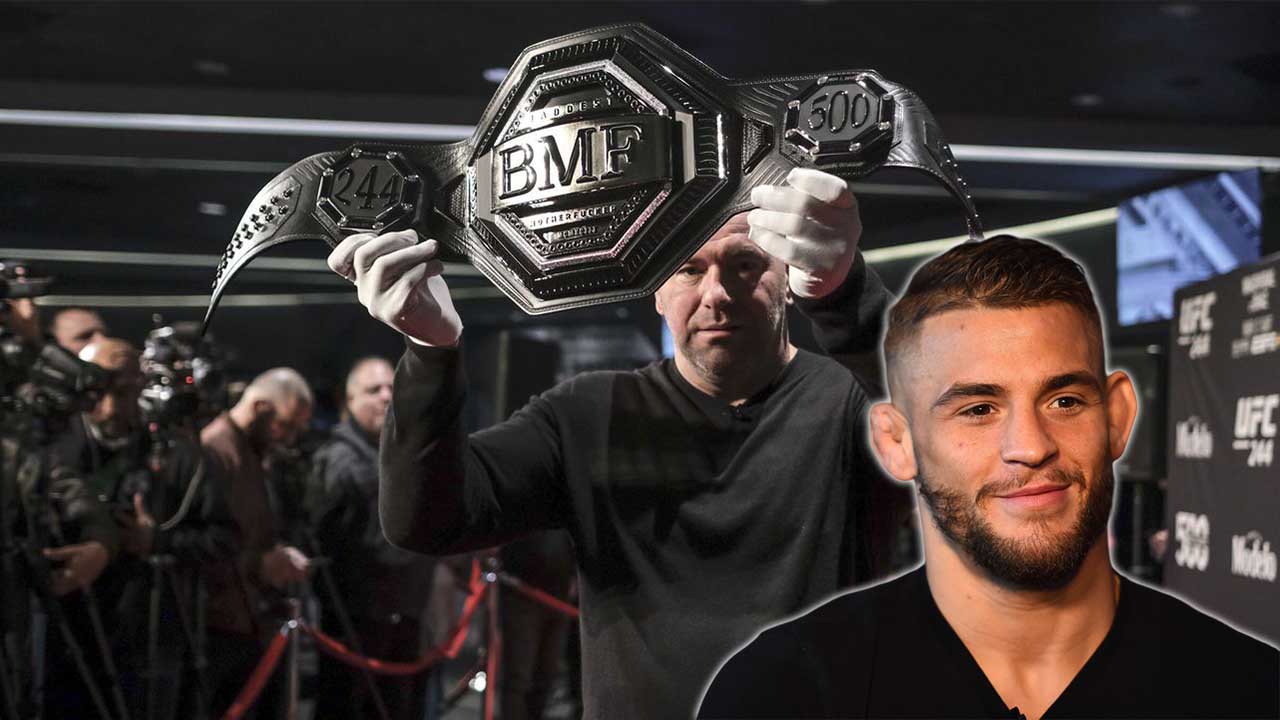 It never crossed my mind that I would be fighting for the BMF belt - Dustin Poirier stated that he has a soft spot for the championship