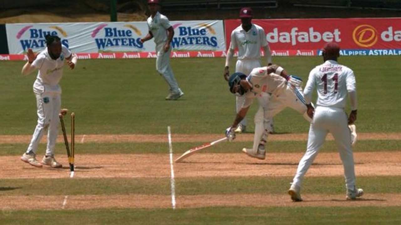 Check out how Virat Kohli gets run out on 121 after Alzarri Joseph's direct hit in 2nd Test vs WI