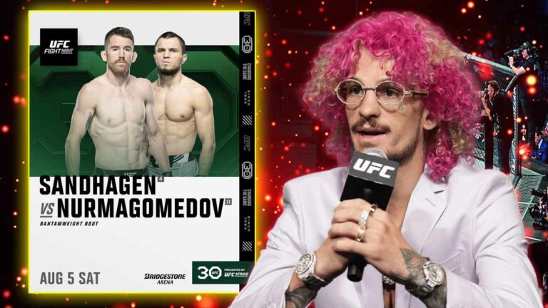 Sean O’Malley weighed in on the UFC Nashville main event bout between Cory Sandhagen and Umar Nurmagomedov