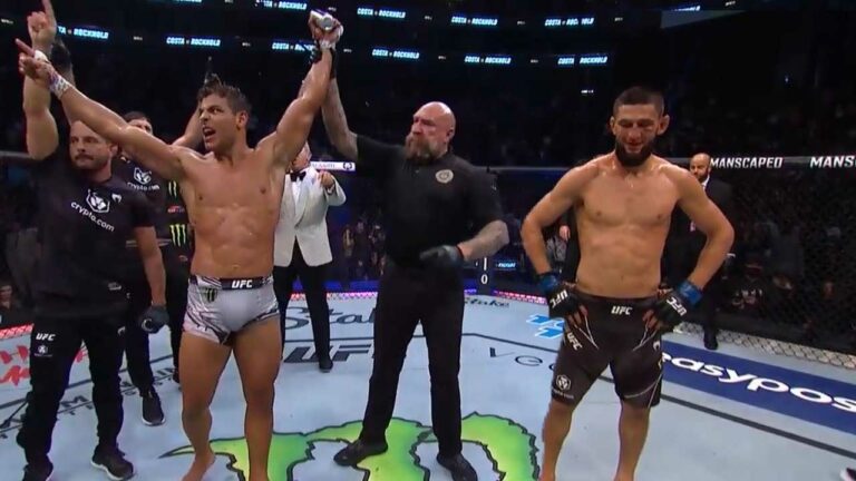 Paulo Costa trashes Khamzat Chimaev’s ‘Horrible’ UFC 294 win, reacts to fan altercation in crowd