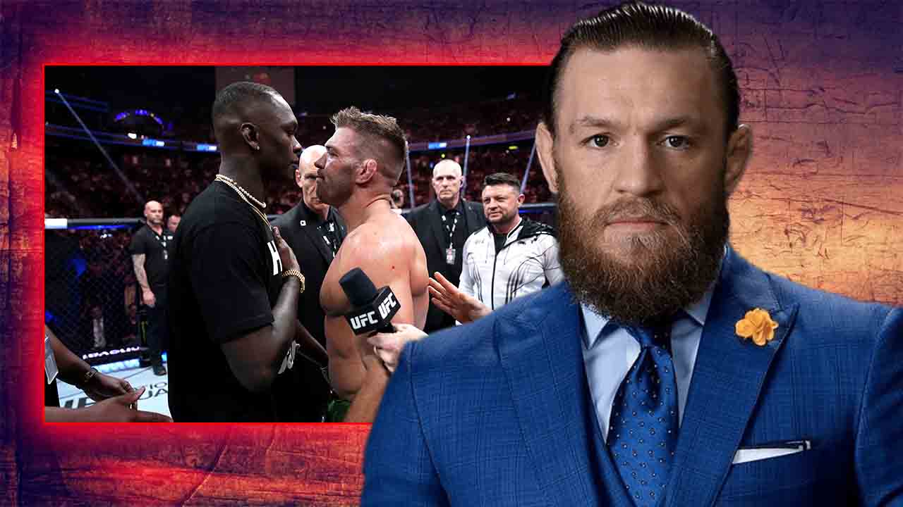 UFC star Conor McGregor switches sides to root against Israel Adesanya in raging 'Africa' debate