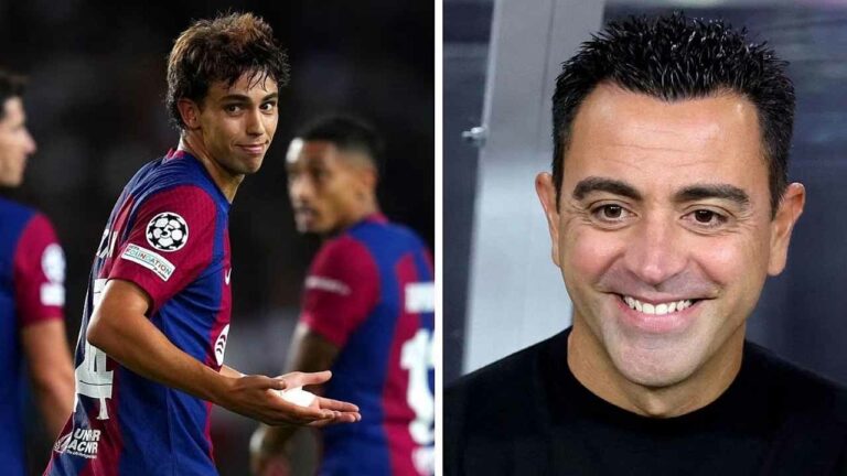 Barcelona boss Xavi gives his take on potentially signing Joao Felix on a permanent deal next summer