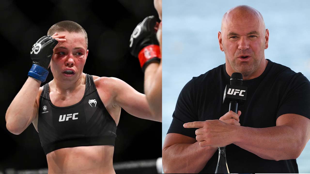 Dana White has seemingly used a quote from Rose Namajunas to make a point about Aljamain Sterling and Merab Dvalishvili