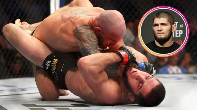 Khabib Nurmagomedov admits why Islam Makhachev’s fight with Alexander Volkanovski at UFC 284 was “emotionally difficult” for him