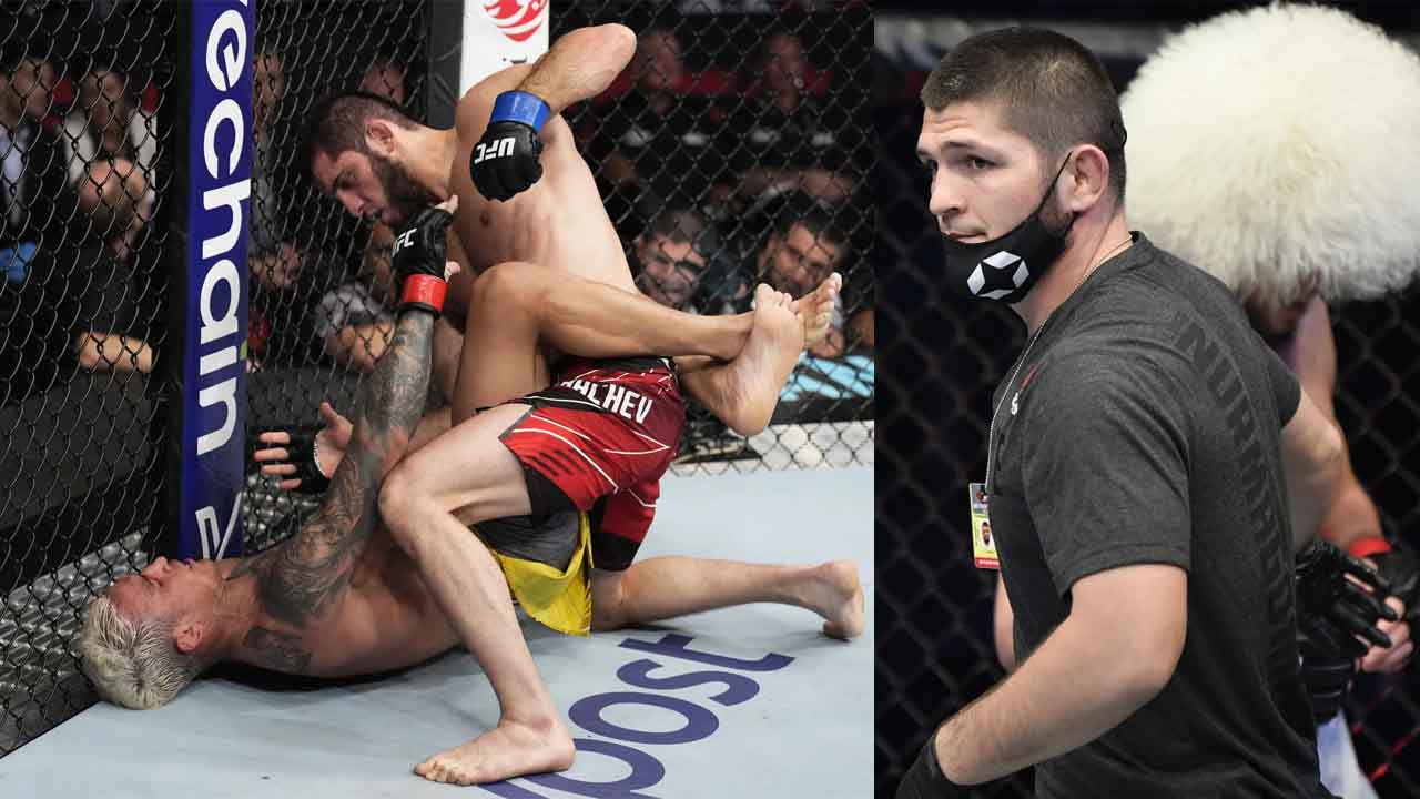 Khabib Nurmagomedov explained why Islam Makhachev will have a harder time in the rematch against Charles Oliveira
